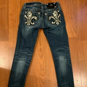 Women’s Skinny Miss Me Size 25 Jeans Medium Wash
